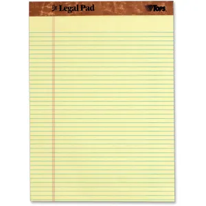TOPS Narrow Rule Letter Size Perforated Pads - Letter