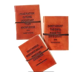 Two's Company Leather Notebooks