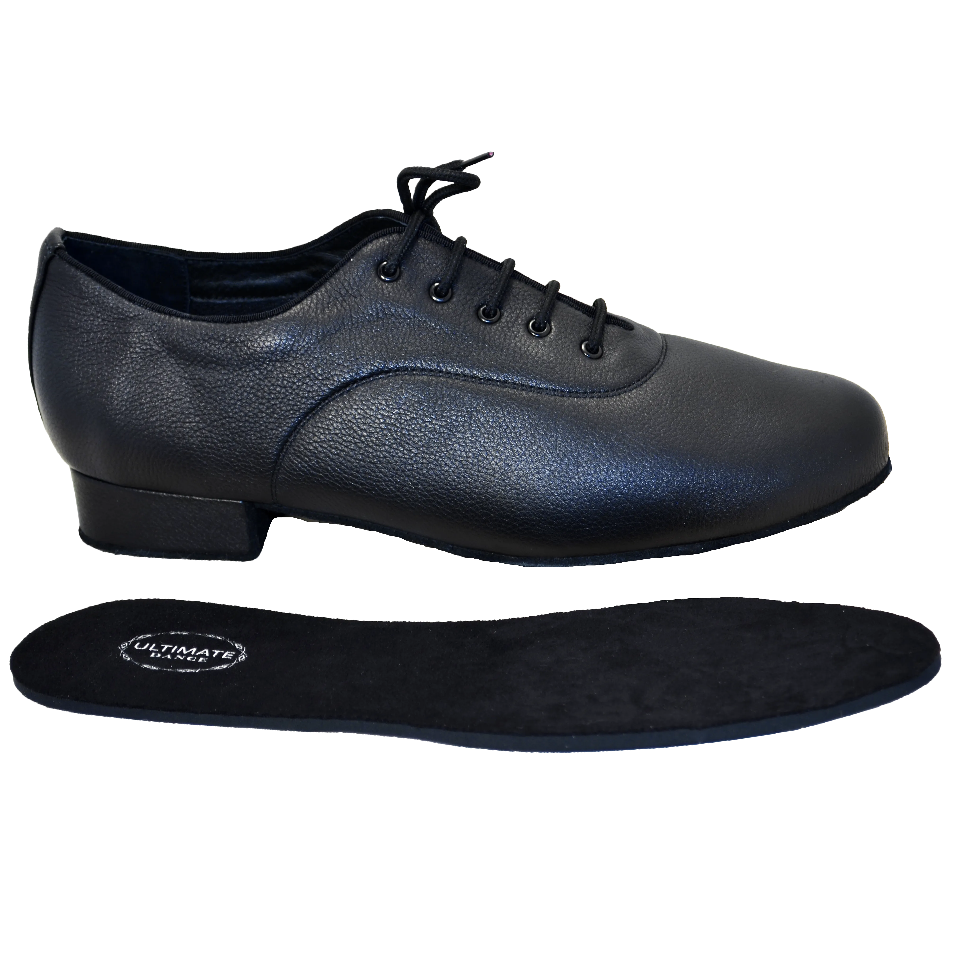 Ultimate Men's Ballroom Shoe - Black Leather