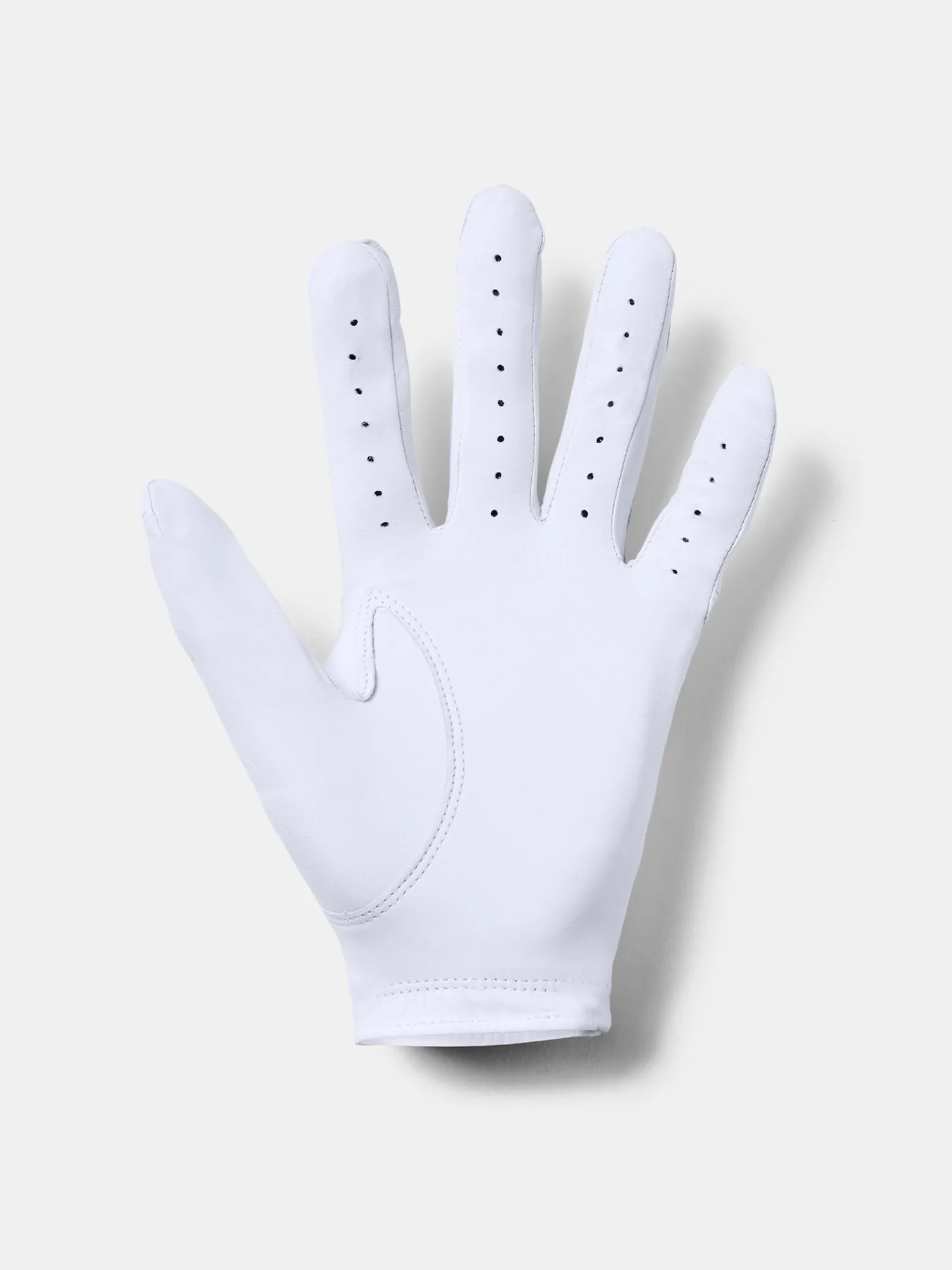 Under Armour Mens Strikeskin Tour Golf Gloves - WHITE