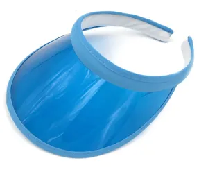 Visera Súper Fashion Cool Hipster Gorra de Alberca Pool para Sol en Colores de Moda Transparente