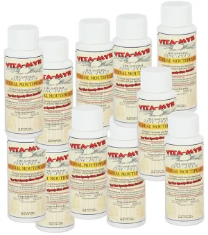 Vita-Myr Herbal Travel 12 Pack Mouthwash -  2 Oz On-The-Go