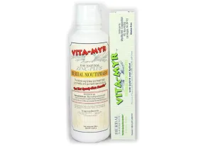 Vitamyr Family Package - 1 ea Vitamyr 5.4 oz. XTRA Toothpaste & 1 ea Vitamyr 16 Oz Mouthwash