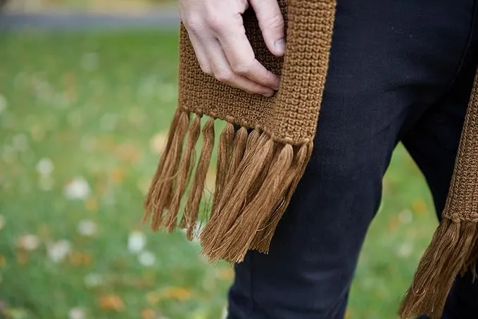 Waffle Knit Scarf by Funky Junque