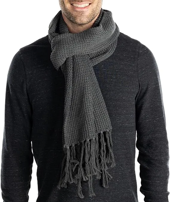 Waffle Knit Scarf by Funky Junque
