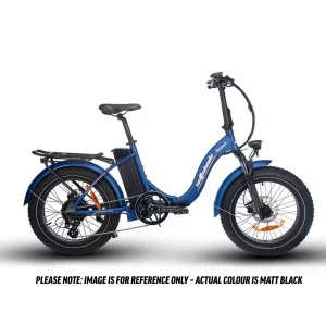 Watt Wheels Scout LS Folding Electric Bike 624wh Battery Matt Black