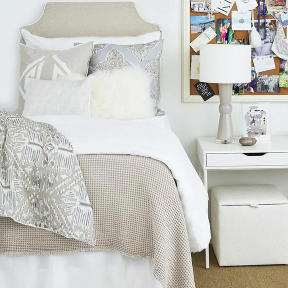 White Bedskirt