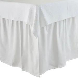 White Bedskirt