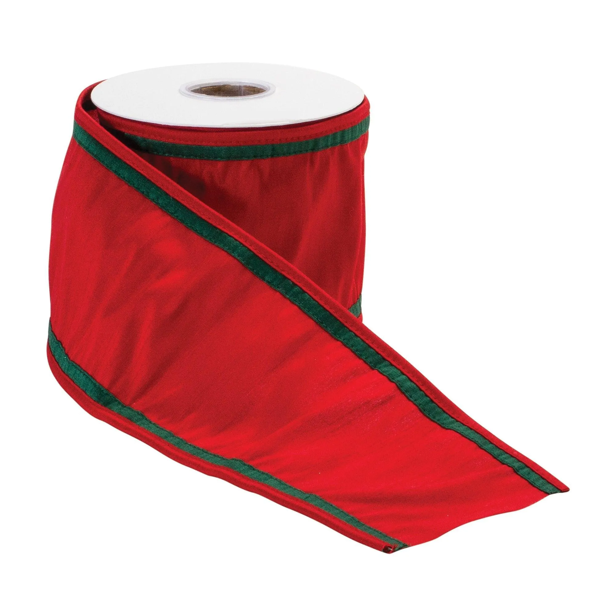 Wired Polyester Ribbon 4" x 5 yds.