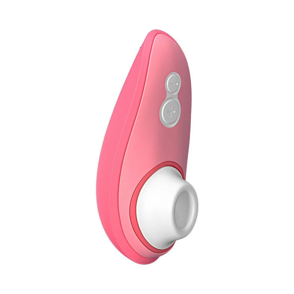 Womanizer Liberty 2 Pleasure Air Travel Sized Clitoral Stimulator - Rose