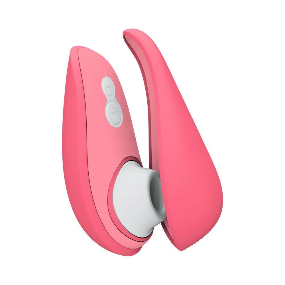 Womanizer Liberty 2 Pleasure Air Travel Sized Clitoral Stimulator - Rose