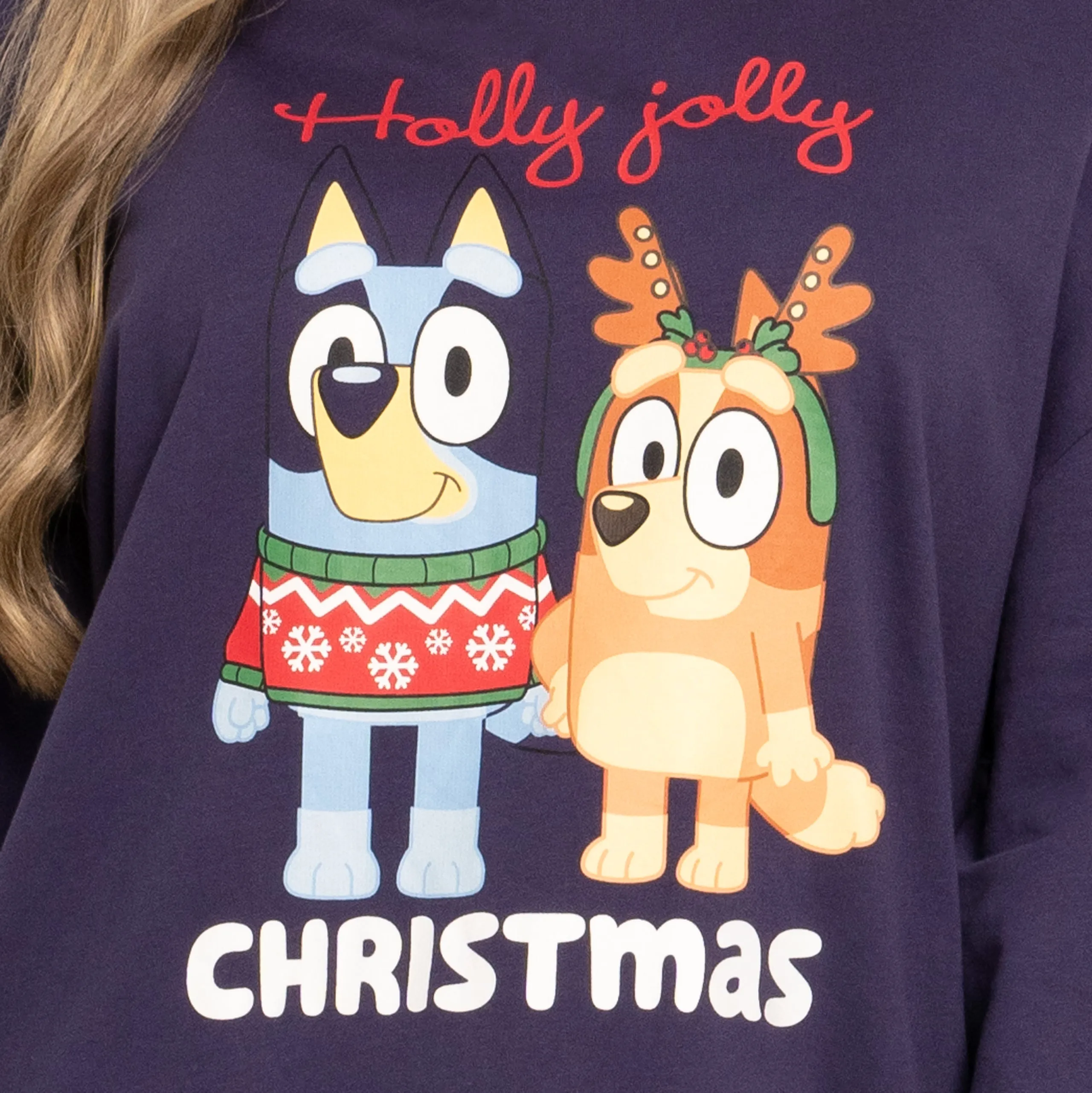 Women’s Bluey Christmas Sweatshirt