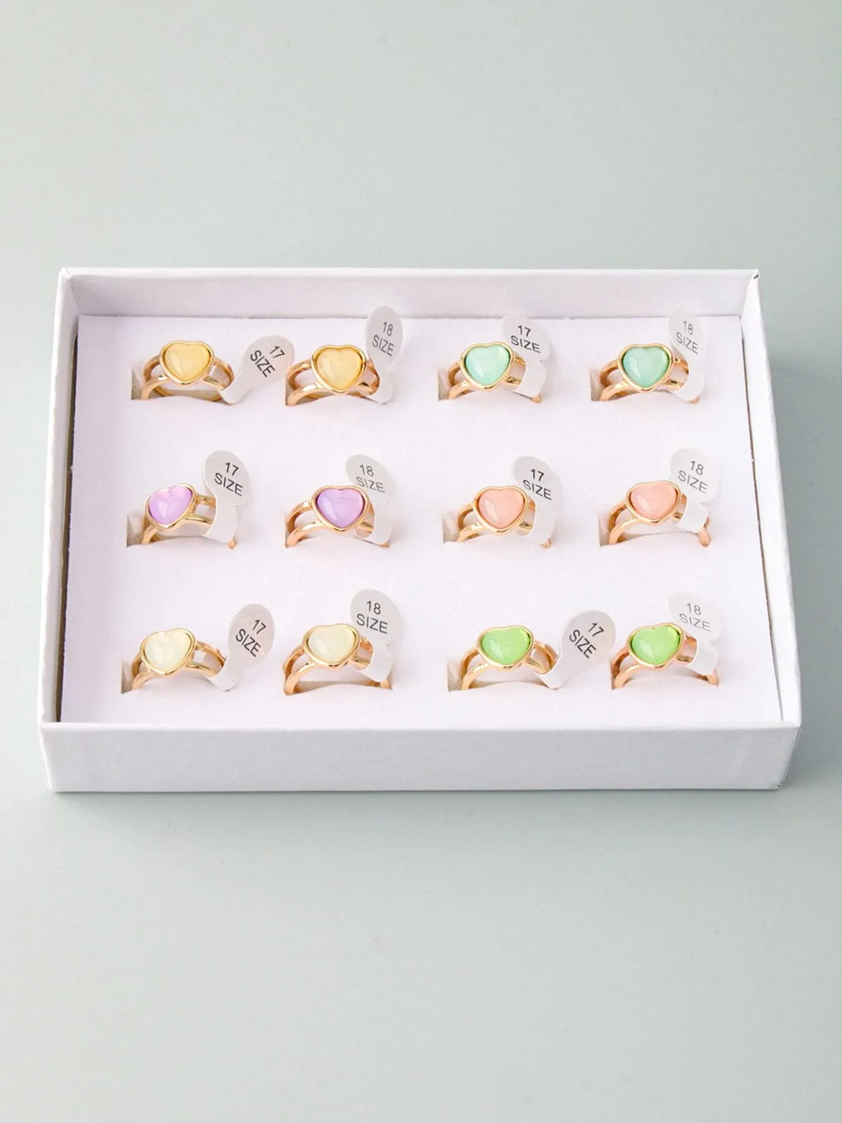 WOMEN'S FASHION MULTI COLOR STONE RINGS