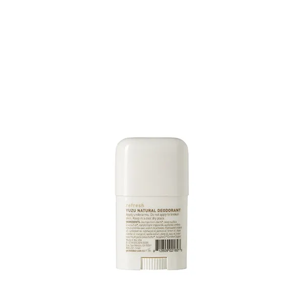 Yuzu Natural Deodorant - Travel