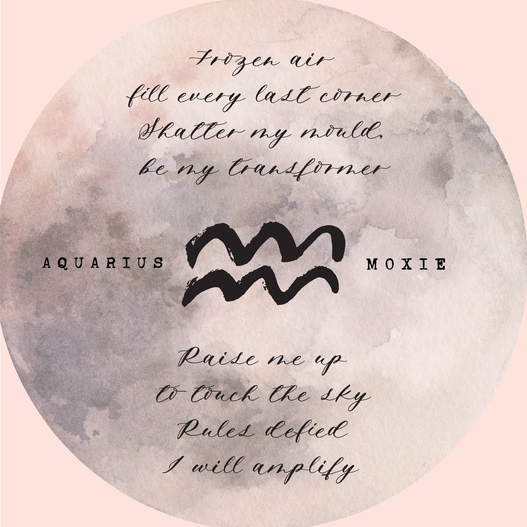 Zodica Perfumery - Aquarius Zodiac Perfume