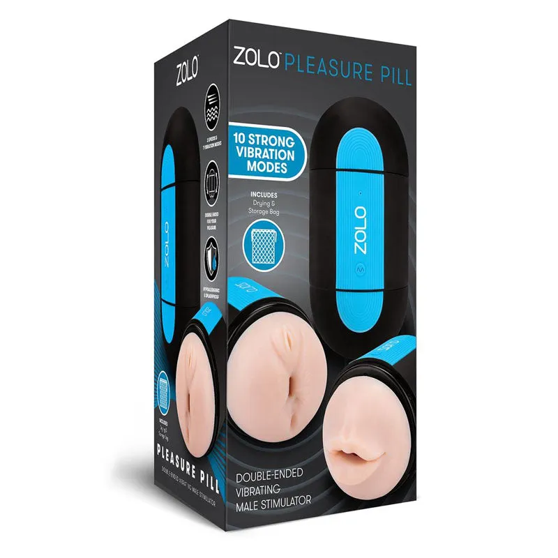 Zolo Pleasure Pill - Double Ended Stroker